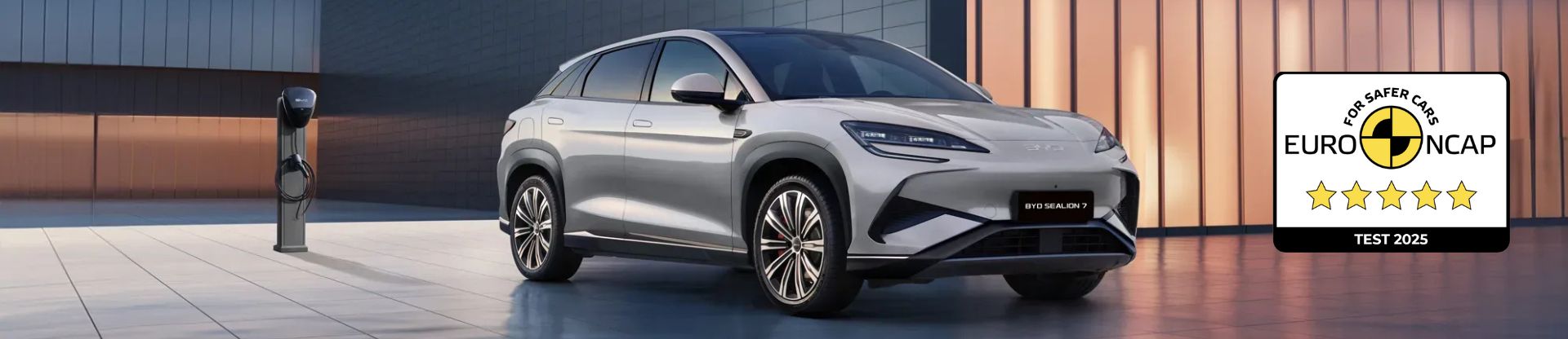 BYD SEALION 7 obtient la note maximale de sécurité Euro NCAP