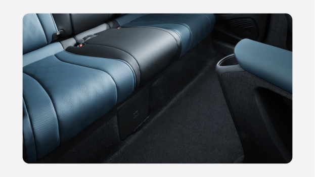 Comfortable rear passenger space